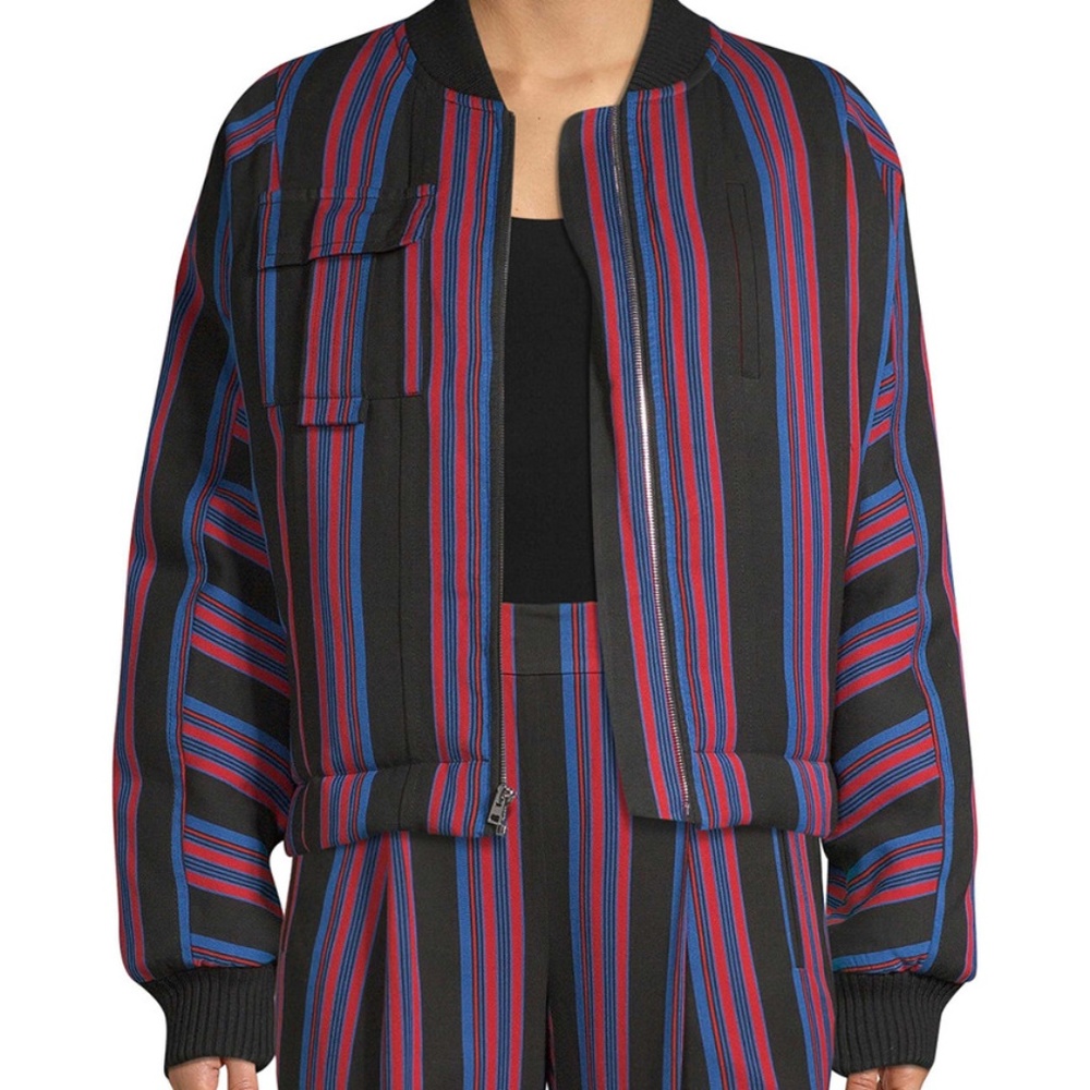 NWOT Diane von Furstenberg Bomber Jacket